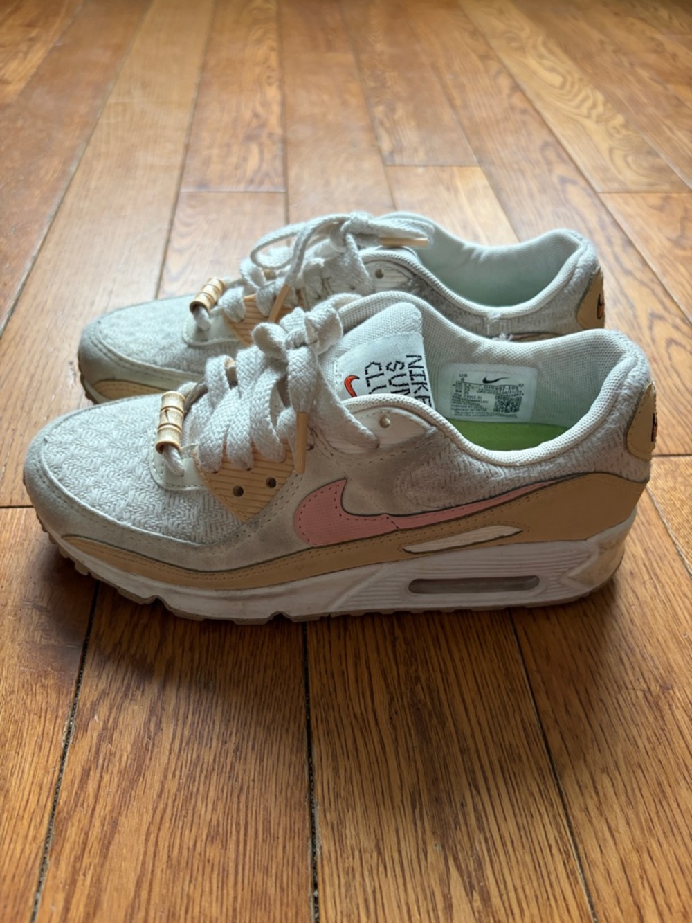 Nike Wmns Air Max 90 SE 'Sun Club - Sail Arctic Orange